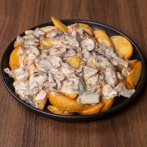 Kremalı Mantarlı Patates